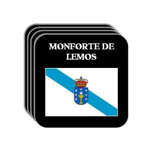  Galicia   MONFORTE DE LEMOS Set of 4 Mini Mousepad 