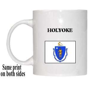  US State Flag   HOLYOKE, Massachusetts (MA) Mug 