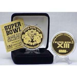  Highland Mint Super Bowl XIII Flip Coin