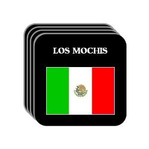  Mexico   LOS MOCHIS Set of 4 Mini Mousepad Coasters 