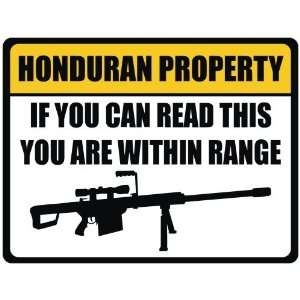  New Caution  Honduran Property  Honduras Parking Sign 