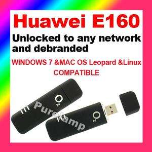 New HUAWEI E160 3G GSM HSDPA USB Dongle Modem Unlocked  