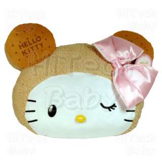 Sanrio HELLO KITTY Cookie Bear Soft Plush Throw Pillow Cushion 18 