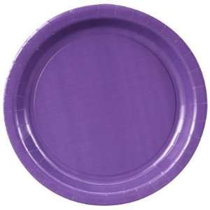  Perfect Purple (Purple) Paper Dinner Plates (24 count 