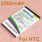 2000mAh Battery For HTC Desire S/ G12 S510e T3366 G2W A9393 T8698 