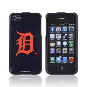 For Apple iPhone 4S 4 Detroit Tigers MLB Hard Plastic Shell Case Snap 