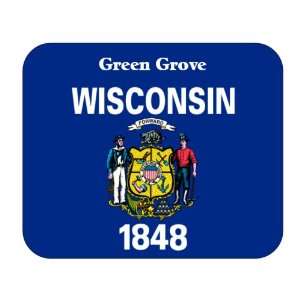  US State Flag   Green Grove, Wisconsin (WI) Mouse Pad 