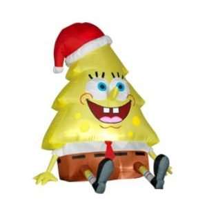  2011 3.5 Nickelodeon SpongeBob Squarepants Christmas Tree 