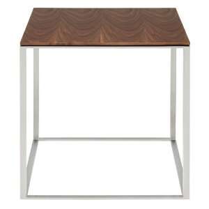  Minimalista Side Table in Walnut by Blu Dot Patio, Lawn 