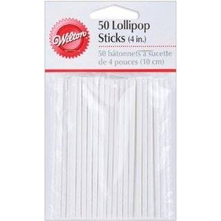 Lollipop Sticks 50/Pkg 4 by Wilton