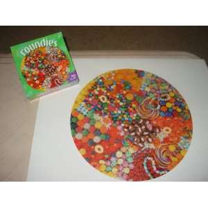    Milton Bradley Roundies Puzzle   500 pieces Toys & Games