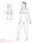 full bust centimeters or inches measure around the fullest part of the 