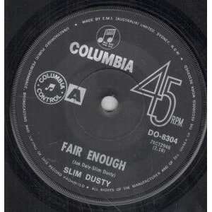  FAIR ENOUGH/GHOSTS OF THE GOLDEN MILE 7 INCH (7 VINYL 45 