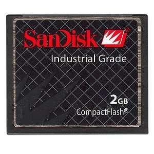  SanDisk 2GB Industrial Grade CompactFlash Card 