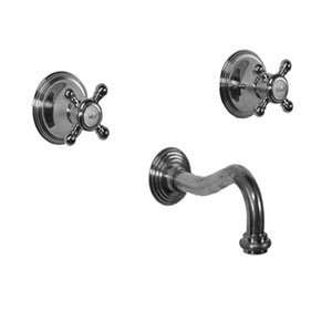Legacy Brass 1404WU WU Weathered Copper Bathroom Tub Faucets 2 Valve 