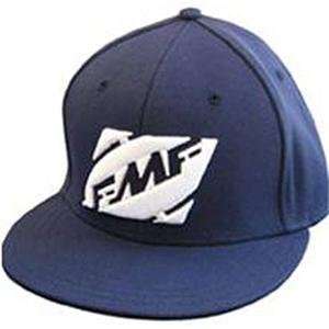    FMF Apparel Angler Hat   Small/Medium/Navy Blue Automotive