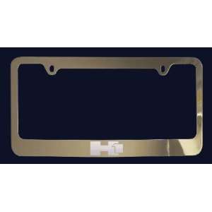 Hummer H1 License Plate Frame (Zinc Metal)