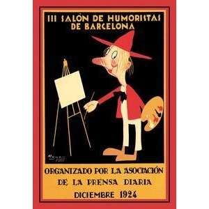  Vintage Art Salon de Humoristas de Barcelona III   01454 7 