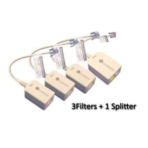  Innoband Microfilter Set (3 Filters + 1 Splitter 