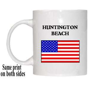  US Flag   Huntington Beach, California (CA) Mug 