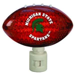   Michigan State Spartans Football Shaped Night Lights
