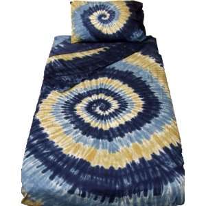    Waterfall Spiral Tie Dye Bedding   Twin XLong