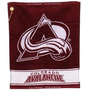  NHL Colorado Avalanche 16 x 19 Woven Terry Golf Towel 