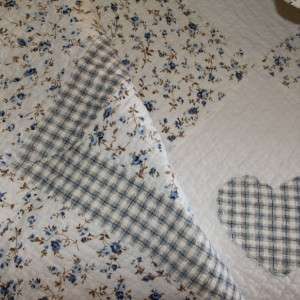 Patchwork Cotton Quilt Bedspread 3PCS Set Queen Size  