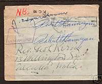 US 1945 Censored Cover to India, Signed J. Edgar Hoover  