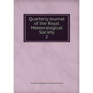  Journal of the Royal Meteorological Society. 2 Royal Meteorological 