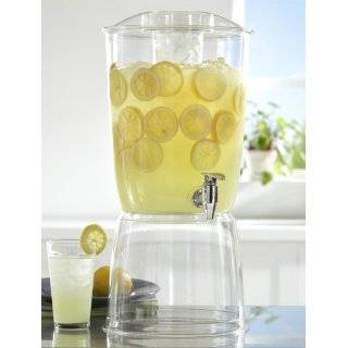 Gallon Beverage Dispenser with Ice Core & Stand