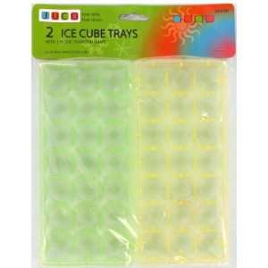  Ice Tray, 2Pcs Diamond Cube Case Pack 36