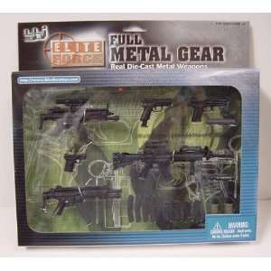   BBI Full Metal Gear Real Diecast Metal Weapons Set 1 Toys & Games