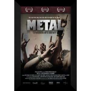  Metal A Headbangers Journey 27x40 FRAMED Movie Poster 