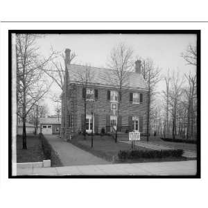  Historic Print (L) Dunigan houses, 18th St., [Washington 