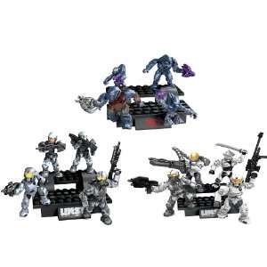  Halo Mega Bloks Combat Unit Set Of 3 Toys & Games