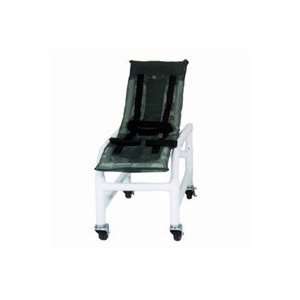  Small Reclining Shower Bath Chair w/Base & Casters Health 