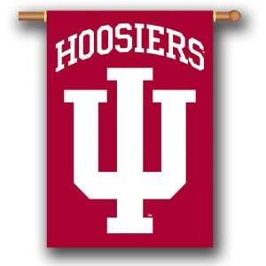 INDIANA HOOSIERS 28 x 40 Double Sided Outdoor Hanging Banner