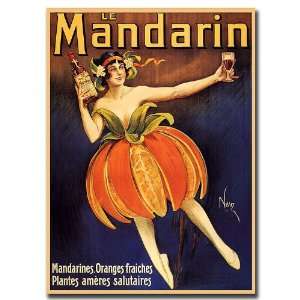  Mandarin Gallery Wrapped 24x32 Canvas Art