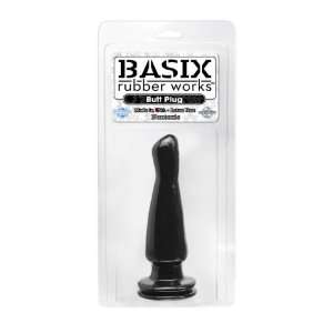  Basix 5 Butt Plug, Black Pipedreams Health & Personal 