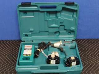 Makita 6914D Cordless Drill with Two Batteries, Charger in carrying 