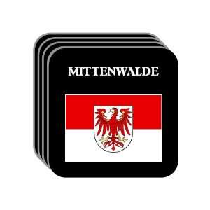  Brandenburg   MITTENWALDE Set of 4 Mini Mousepad 