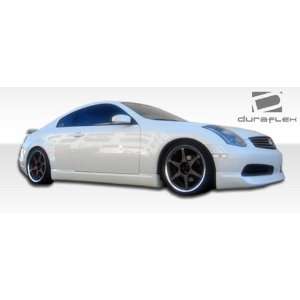  2003 2007 Infiniti G Coupe G35 Urethane Wings Side Skirts 