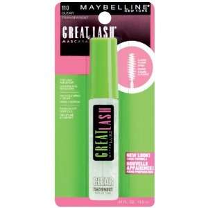  Maybelline Great Lash Mascara, Clear, 6 Ea Beauty