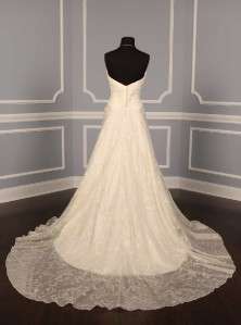 AUTHENTIC Anna Maier Ulla Maija Darcelle Silk Ivory Couture Bridal 