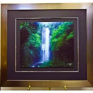  Original Framed Giclee Maui Waterfall