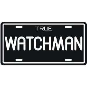 New  True Watchman  License Plate Occupations  Kitchen 