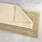 sferra maestro almond tan bath rug mat cotton reversabl buy