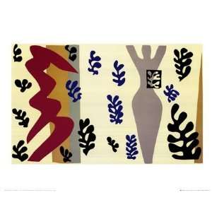    The Knife Thrower by Henri Matisse 20x16