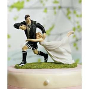  A Love Match Rugby Couple Figurine